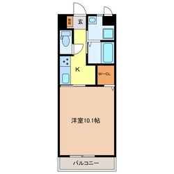 阿倉川駅 徒歩7分 2階の物件間取画像